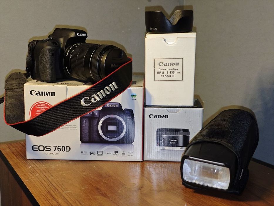 Камера canon 760d