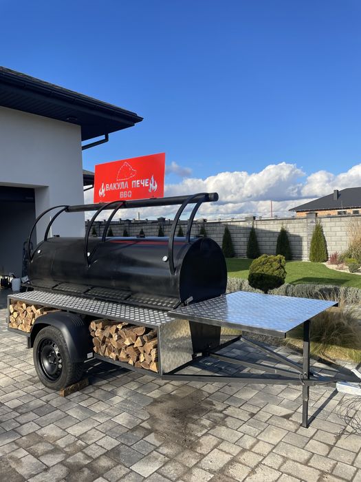Виготовляємо та продаємо BBQ смокери й бочки  на колесах!