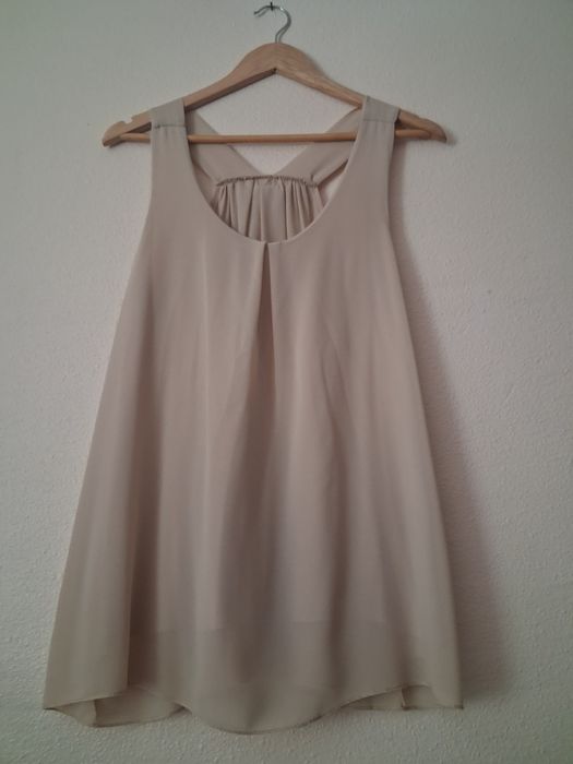 Blusa creme senhora
