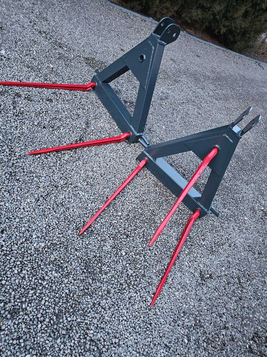 Podnośnik widły do bel słomy siana sianokiszonki balotów bali chwytak