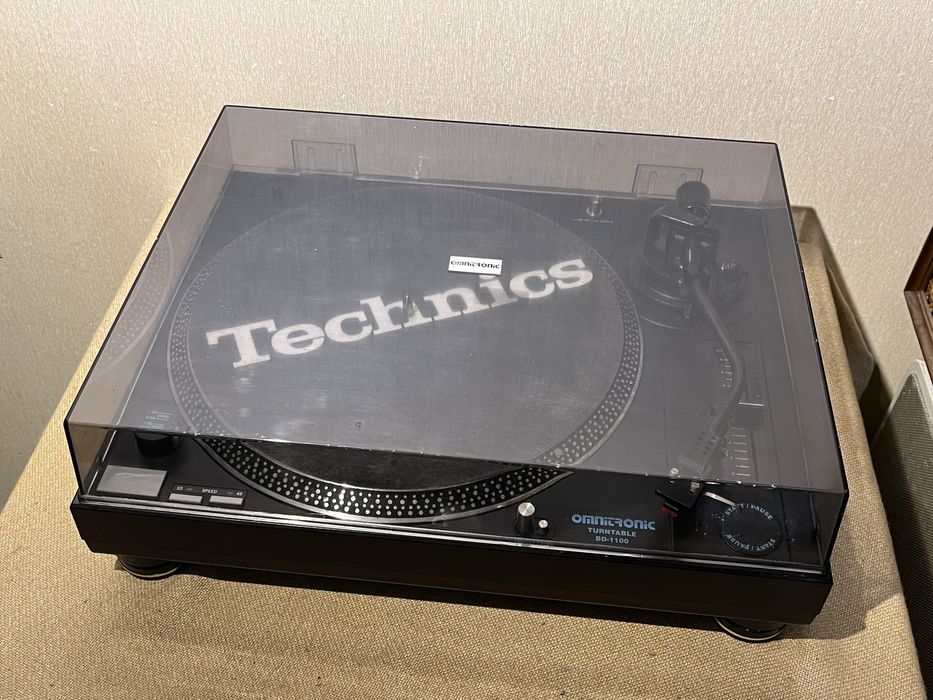 Качественный проигрыватель винила OMNITRONIC BD-1100 (BELT DRIVE)