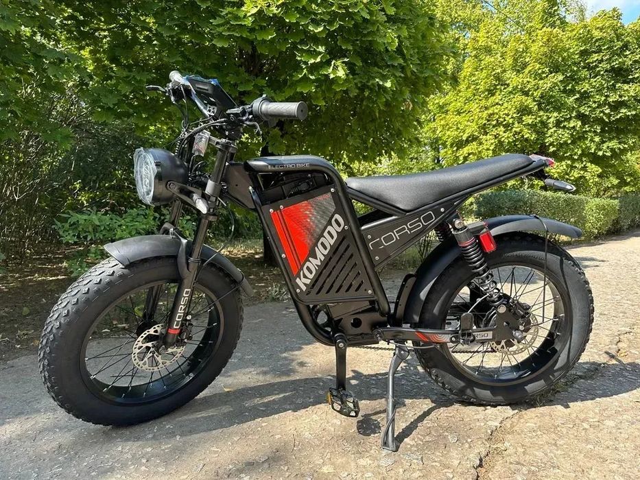 Елетрофетбайк Corso Komodo 1200 60V 21A Офіційна гарантія