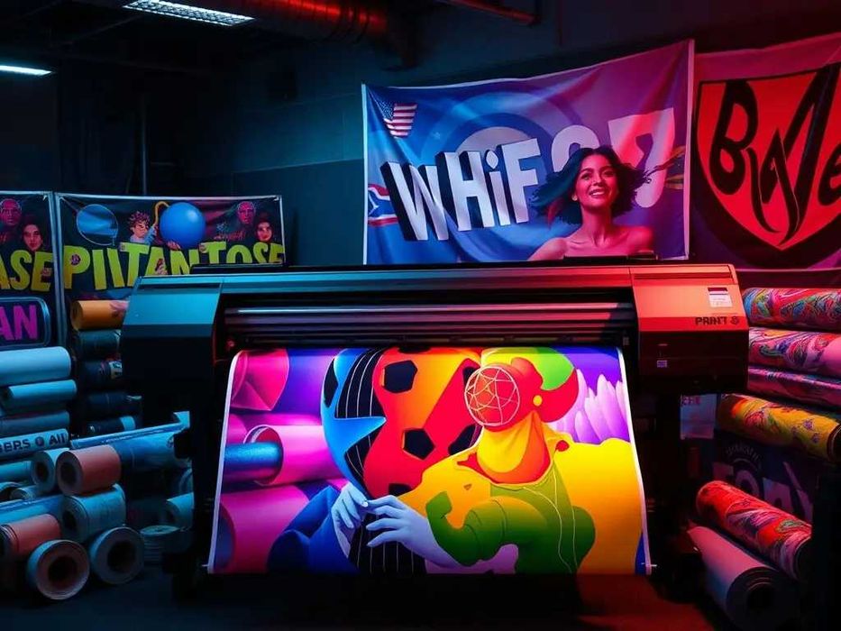 Широкоформатний друк Київ | Банери, вивіски, оракал | Брендування авто