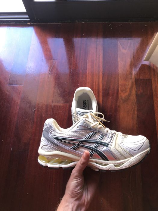 Asics Gel Kaiano 14 Branco/Verde 42 Novos