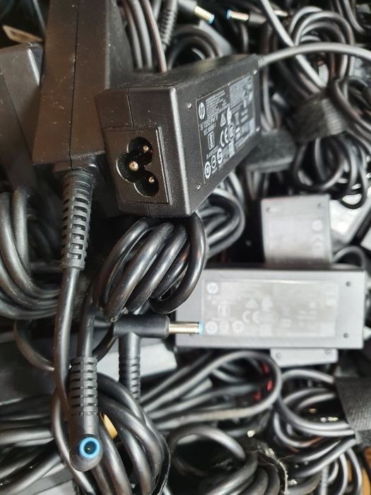 Блок питания живлення зарядка зарядное HP 45w blue pin оригінал