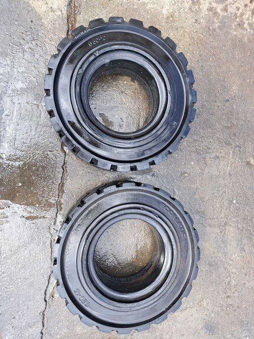 Opona pełna Ecomatic 6.50-10 do wózka widłowego - używana