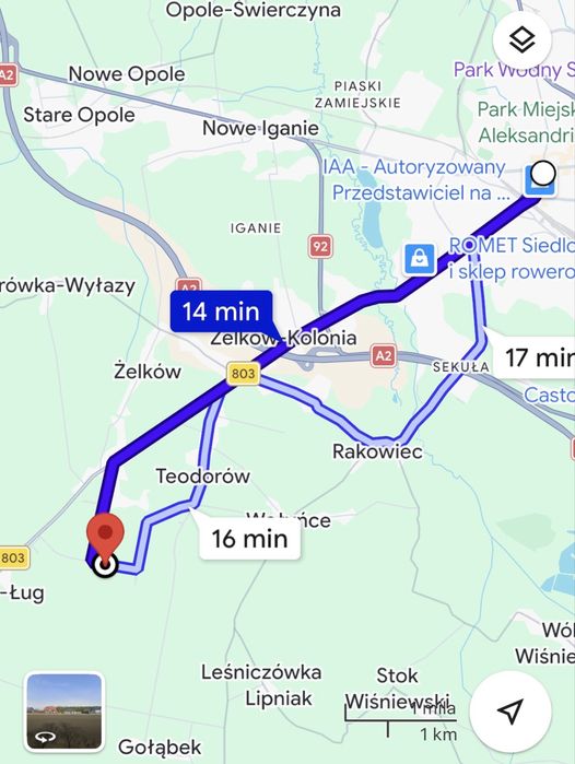 Działka budowlana 1000 m² – ŻELKÓW, GM. SKORZEC | BLISKO SIEDLEC I A2 - Widok 3