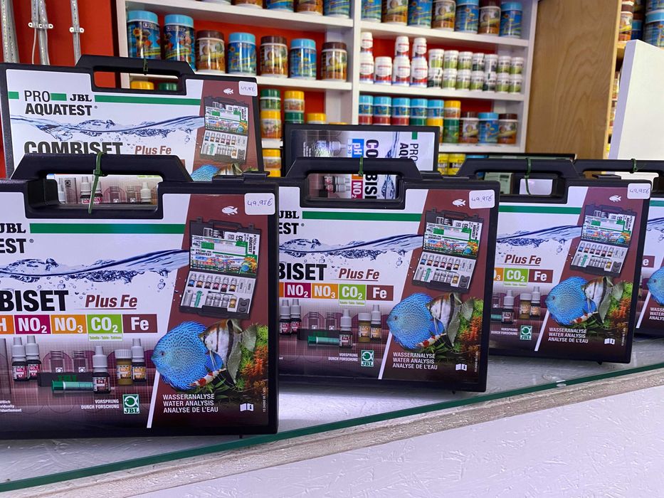 Mala testes JBL Fe para aquário