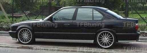 Spoilery progowe progi BMW E34 TFB TUNING
