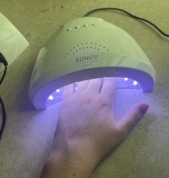 UV/LED лампа SUNUV SUN 1 для манікюру – 48 Вт