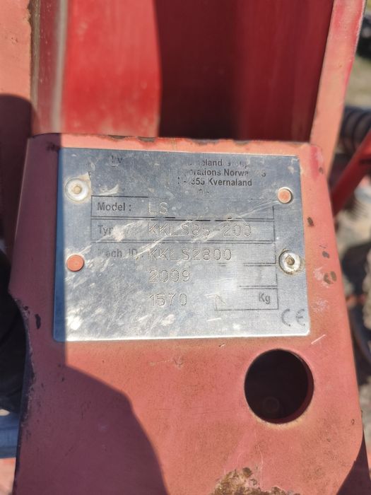 Pług 5 skibowy kverneland Vario 4+1