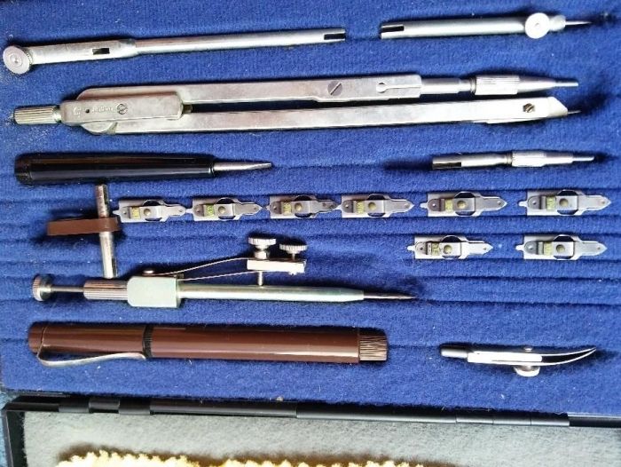 zestaw kreślarski richter orginal