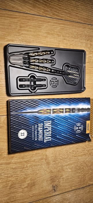 Lotki Harrows Imperial Diamond 22g 90%wolframu