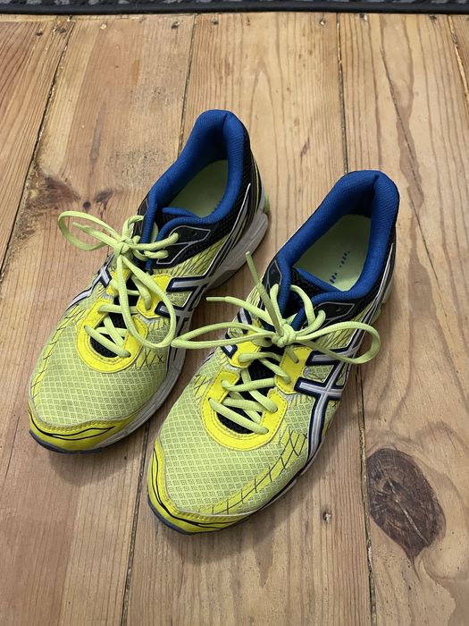 Ténis Asics 42 Amarelo/Azul