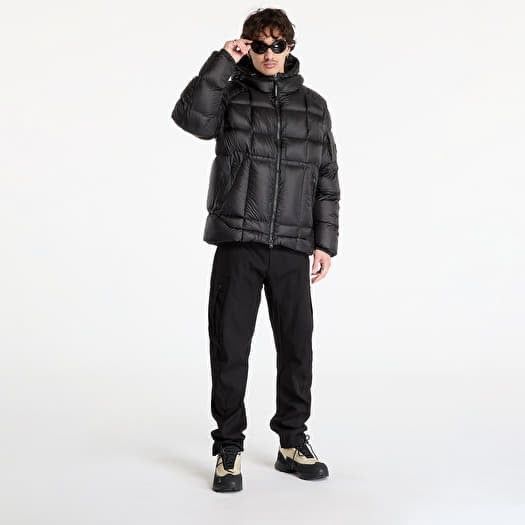c.p. company d.d. shell hooded medium down jacket