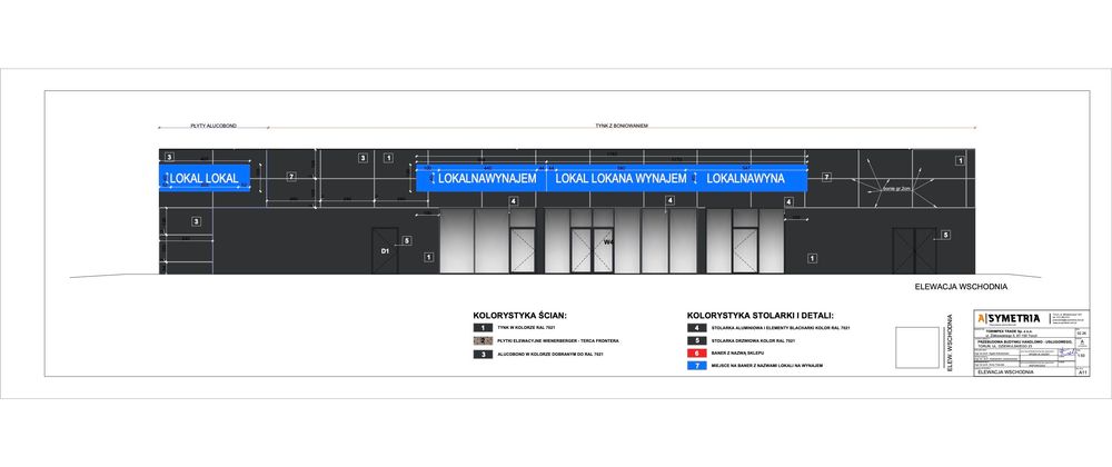 Lokal 96 m2 pod handel i usługi Dziewulskiego 23