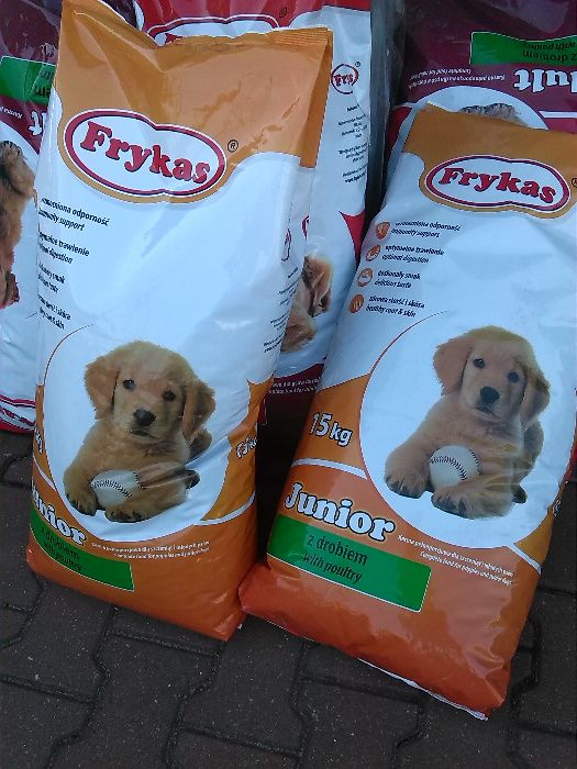 Karma sucha dla psa Junior 15kg. Hurt-Detal