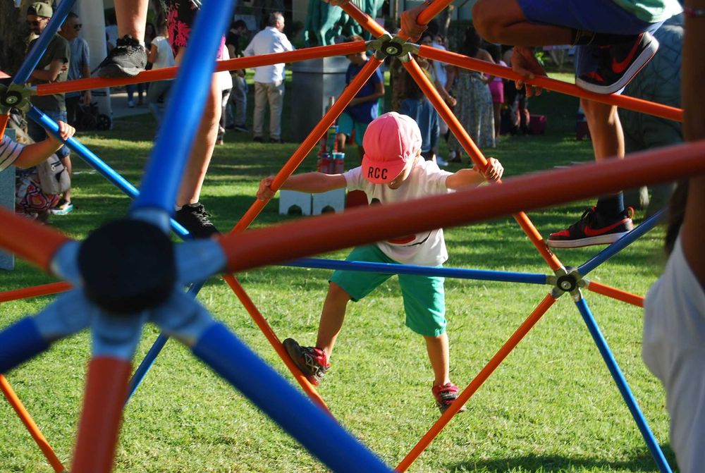 Dome Geodésico - estrutura para exteriores