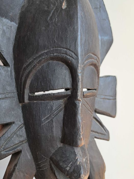 Máscara africana. Africa. Senufo. Costa do Marfim.