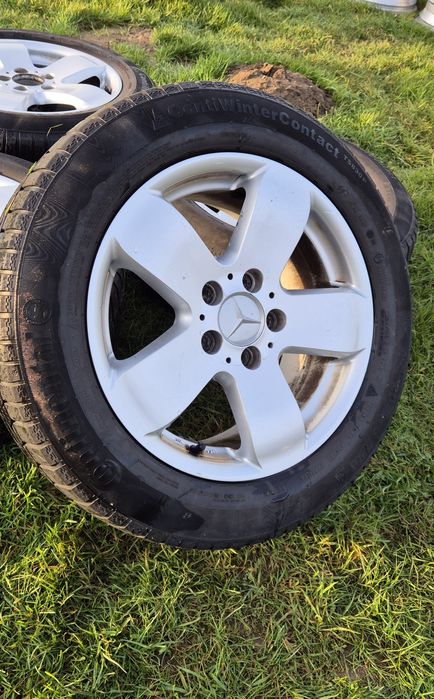Koła alufelgi 5x112 Mercedes opony zima 205/60/16 Audi Volkswagen