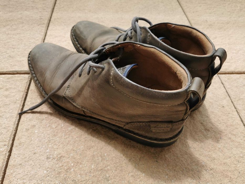 Buty Clarks półbuty pantofle 44 44,5 45 + drugie gratis