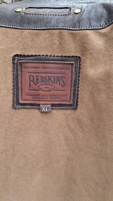 Casaco de cabedal XL REDSKINS