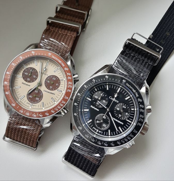 Zegarek Cadisen Speedmaster,Moonswatch, Nowy