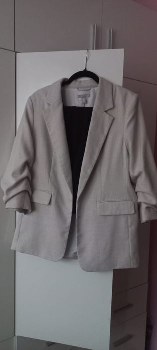 Marynarka damska żakiet H&M bez zapięcia rozm L