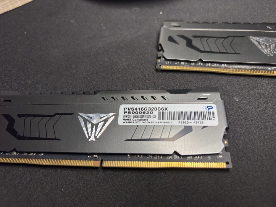 Viper DDR4 steel (2x8GB) 320MHz CL 16 1.35v