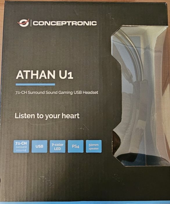 Auscultadores Conceptronic 7.1 - Novos