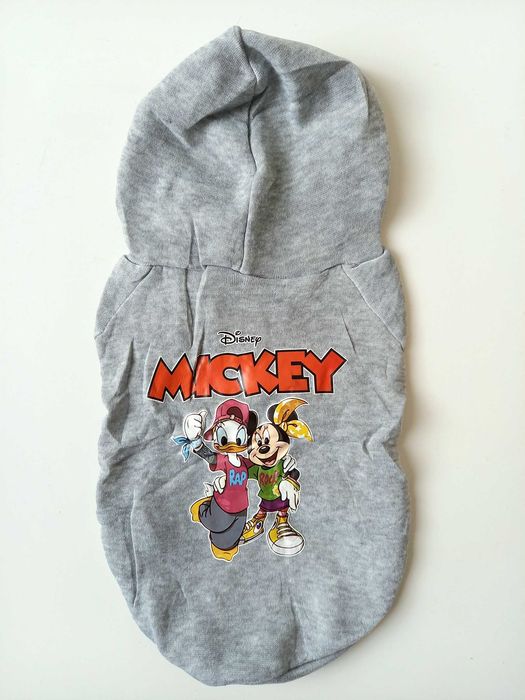 Bluza z kapturem dla psa ubranko Disney Mickey roz. L