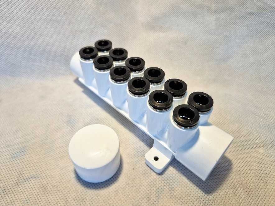 Rozdzielacz powietrza 32 mm 12 wyjść x 10mm