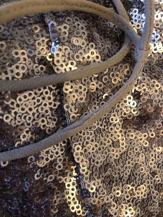 Sukienka Notion w zloto miedziane cekiny