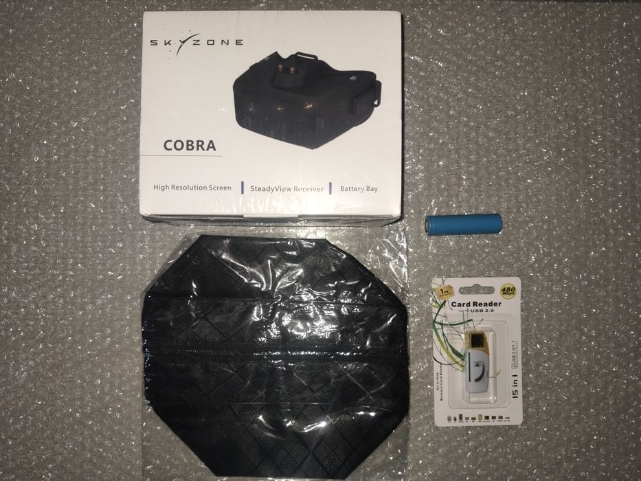 Новий_Skyzone Cobra X V4, FPV шолом Diversity DVR 5.8