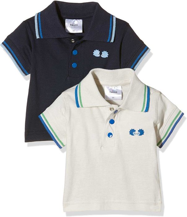 Koszulka polo dla chłopca Twins Baby zestaw 2 szt.