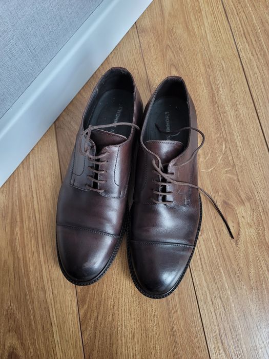 Туфлі чоловічі, коричневі