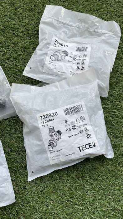 Złączki TECEflex PPSU trójniki i mufy nowe, oryginalne