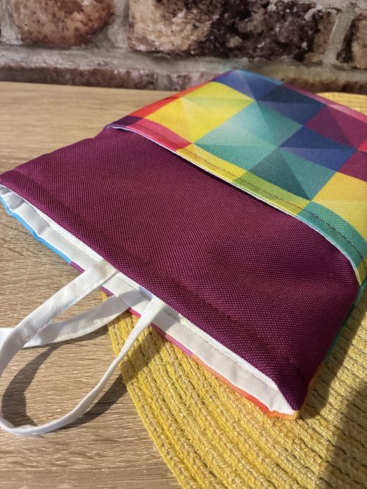 Otulacz etui na książkę  handmade