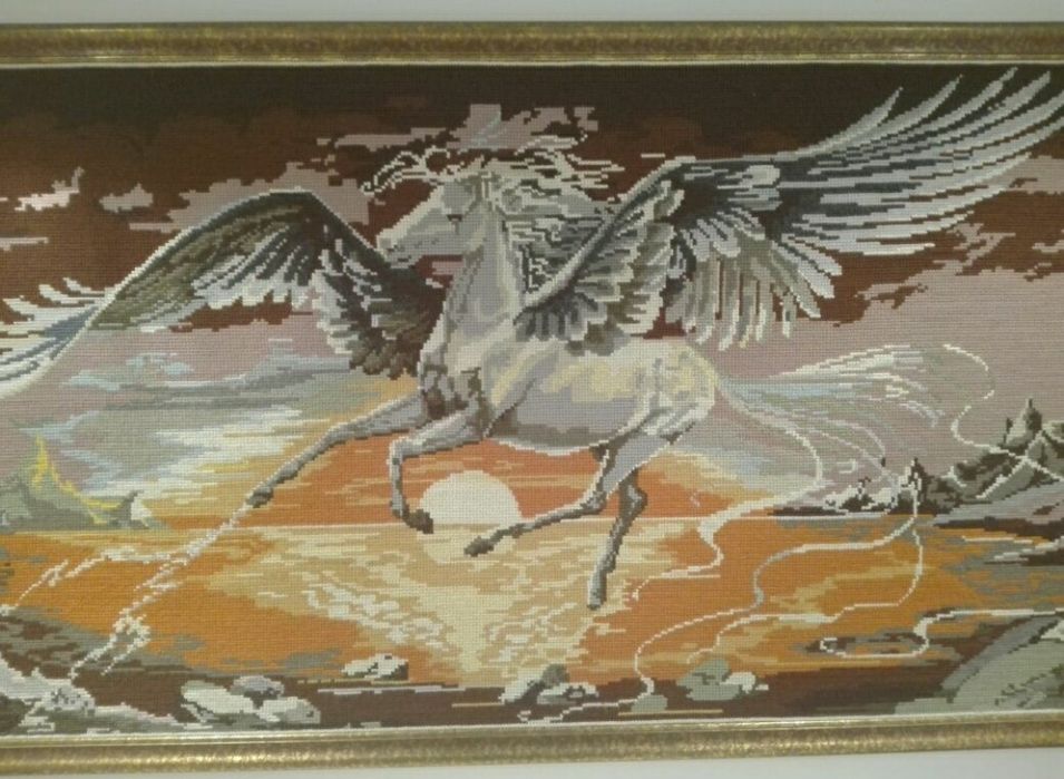 Quadro de Cavalo Alado