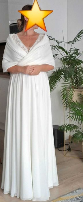 Suknia ślubna Herm's Bridal model Garrida Ecru