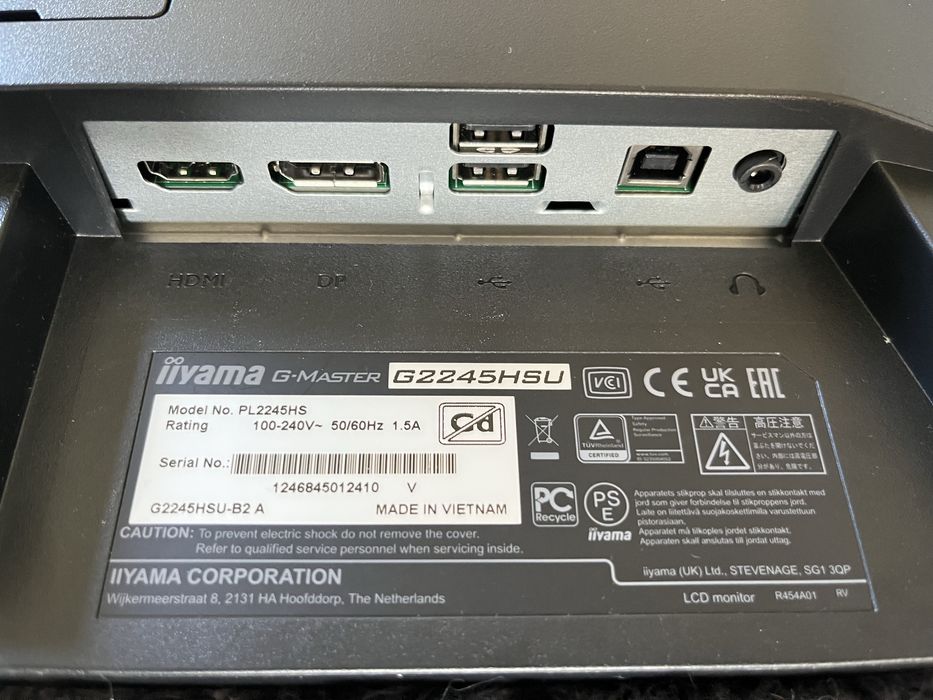 Monitor gamingowy Iiyama G-master G2245HSU-B2