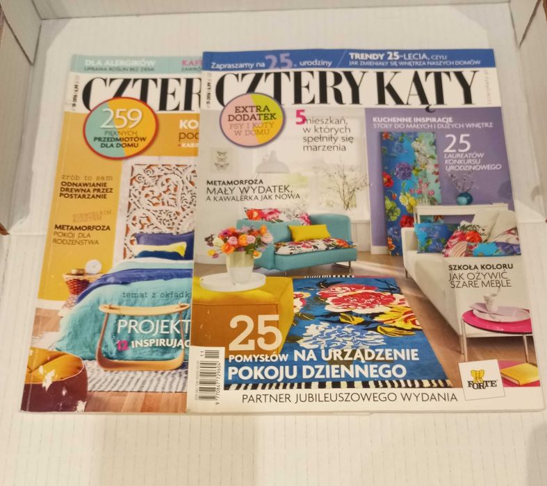 Zestaw Czasopismo Cztery Kąty - 13 sztuk