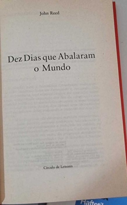 Livro "Dez Dias Que Abalaram o Mundo" de John Reed