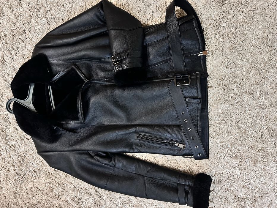 Дубленка натуральная авиатор