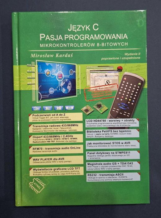 ATNEL Mirosław Kardaś komplet Bluebook Greenbook Yellowbook AVR stan ideał