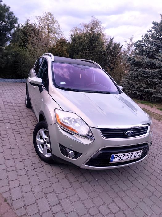 Po Serwisie.Nowe opłaty na rok .Ford Kuga 2.0TDCI Titanium Manual Skóry Navi bezkluczykowy dostęp