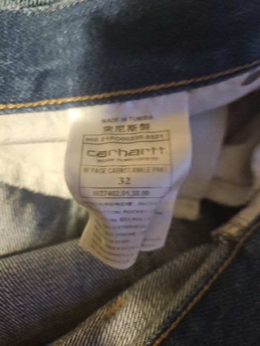 Jeansy Carhartt oryginalne