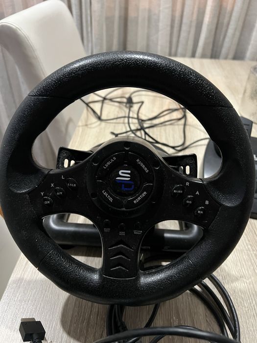 Ps4 slim + 3 jogos + óculos Vr + volante e pedais