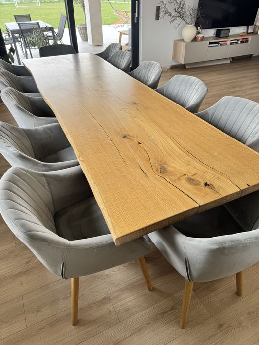 Stół  dębowy monolit 3m x 0.9m