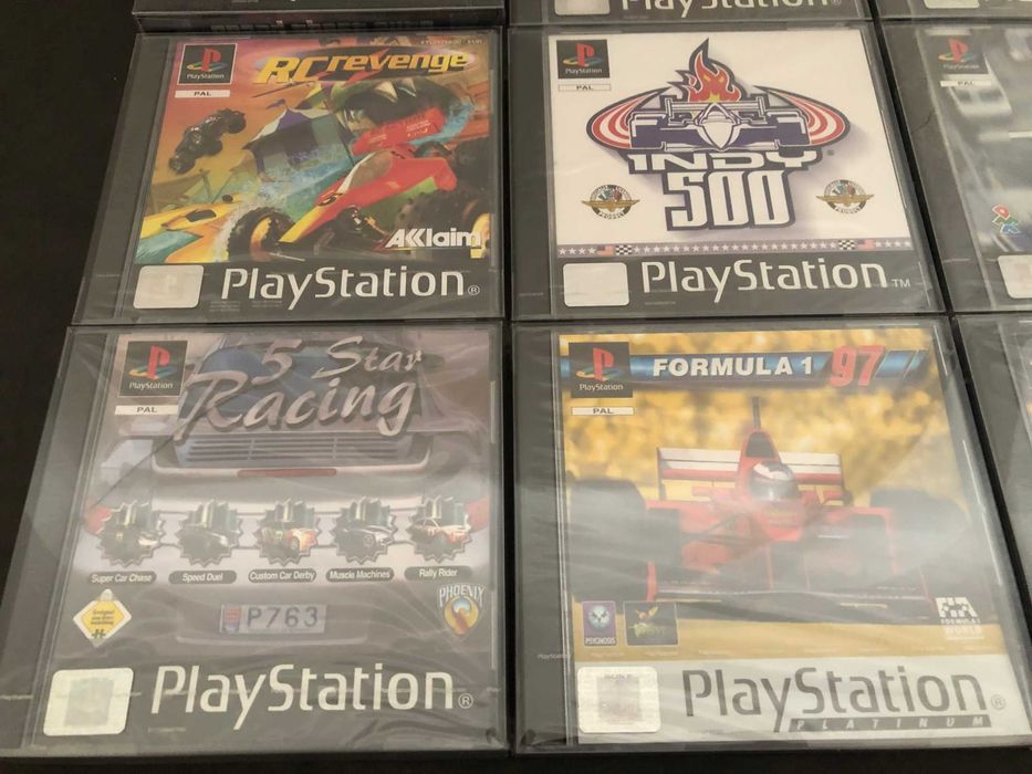 Jogo NOVO/SELADO PS1 PSX Playstation GTA2, 5 Star Racing, Formula 1 97